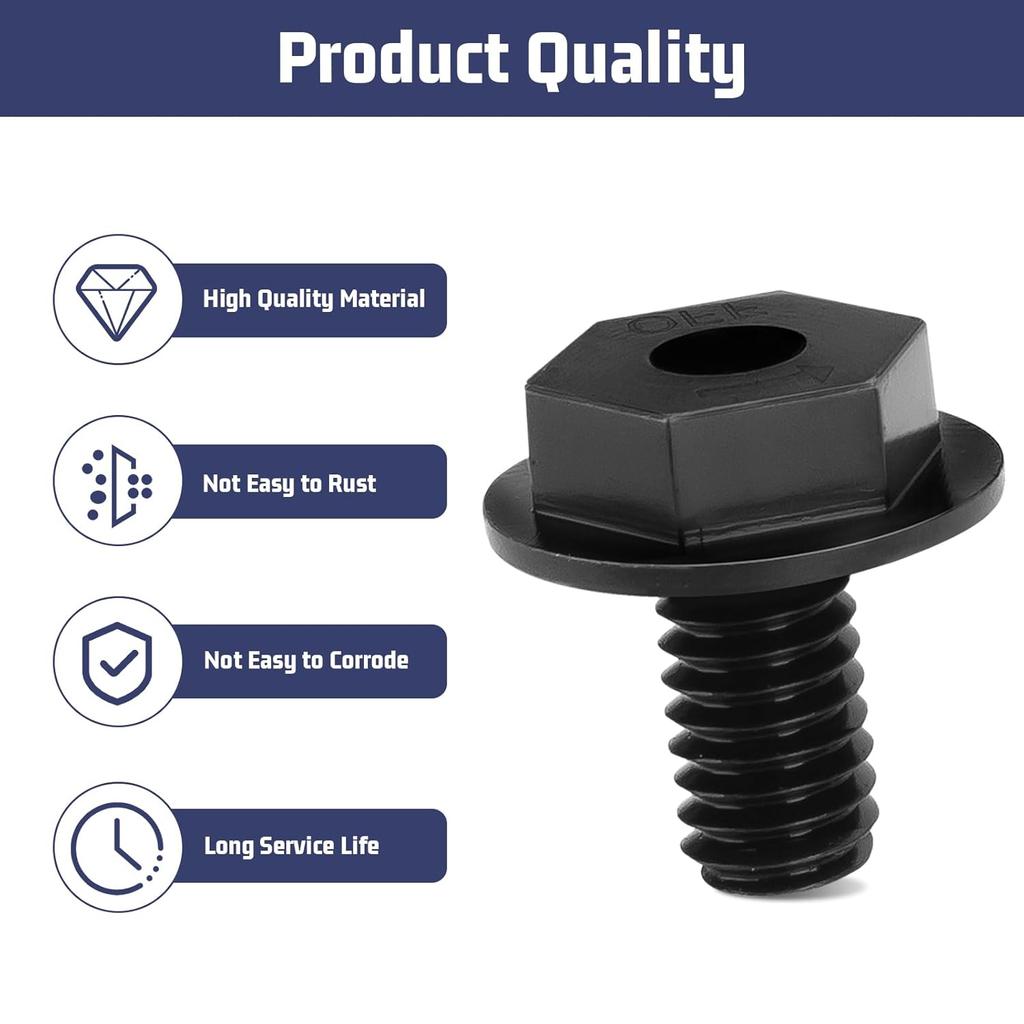06-75-1010 Replacement for Circular Saw Screw Cap Blade LH, Fit for 0730-20, 0830-20, 6310-20, 6320-20, 2630-20 & 2730-20 - 2 Pack