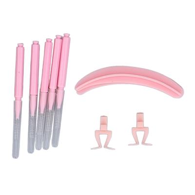 Wimpernverlängerungs-Separator Wiederverwendbares Waschbares Silikon Wimpernlift-Werkzeug Wimpernverlängerungszubehör für