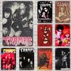 The Cramps Vintage plechové cedule plakáty dekorace Retro kovová plaketa nástěnné umění dekorace pro garáž bar
