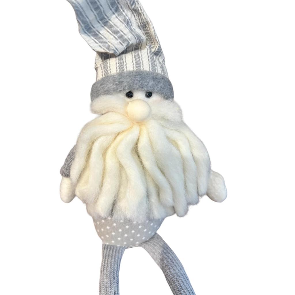 Vivienne with Swinging Christmas Ornament "Santa Legs, 27.5cm, Gray" QAH21/038A