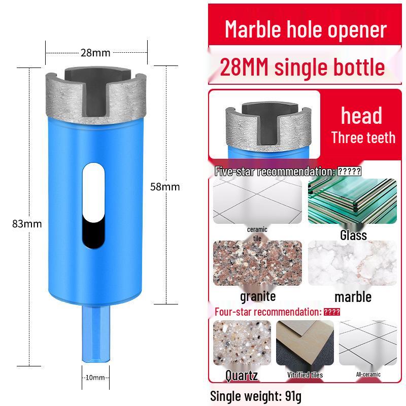 Diamant-beschichteter Lochbohrer für Marmor, Keramik, Glas und Feinsteinzeug
