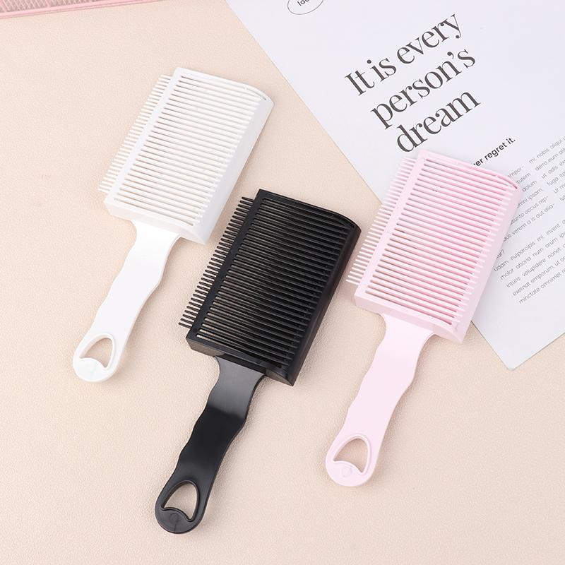 New Style Fading Comb Professional Barber Clipper Blending Flat Top Hair Cutting Comb For Men Heat Resistant Salon Styling Tools