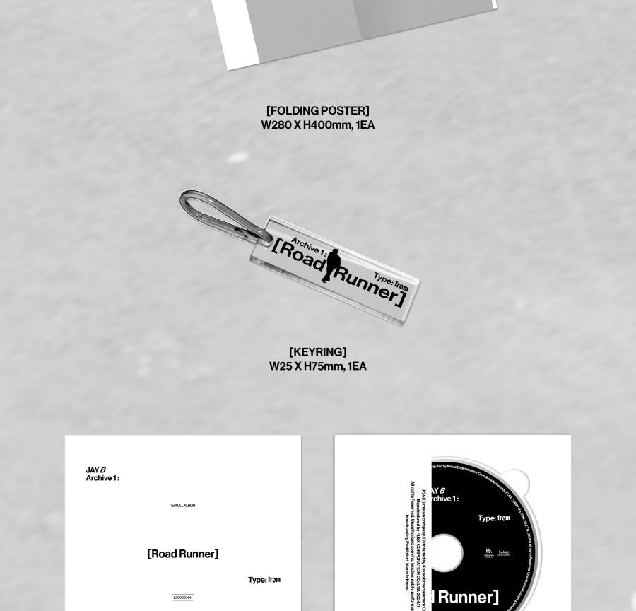 JAY B (GOT7) Archive 1: [Road Runner] 1st Full Album