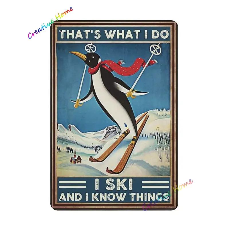 Essen Schlafen Skifahren Metallschild Skifahren Blechschild Wanddeko für Sport Hütte Lodge Berg Skifahren Deko Perfektes Dekoschild 8x12inch