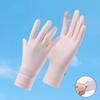 Sunscreen Gloves Summer Ice Silk Women's Outdoor Sports Ice Sensing Thin Breathable Non Slip Cycling Flip Touch Screen Gloves