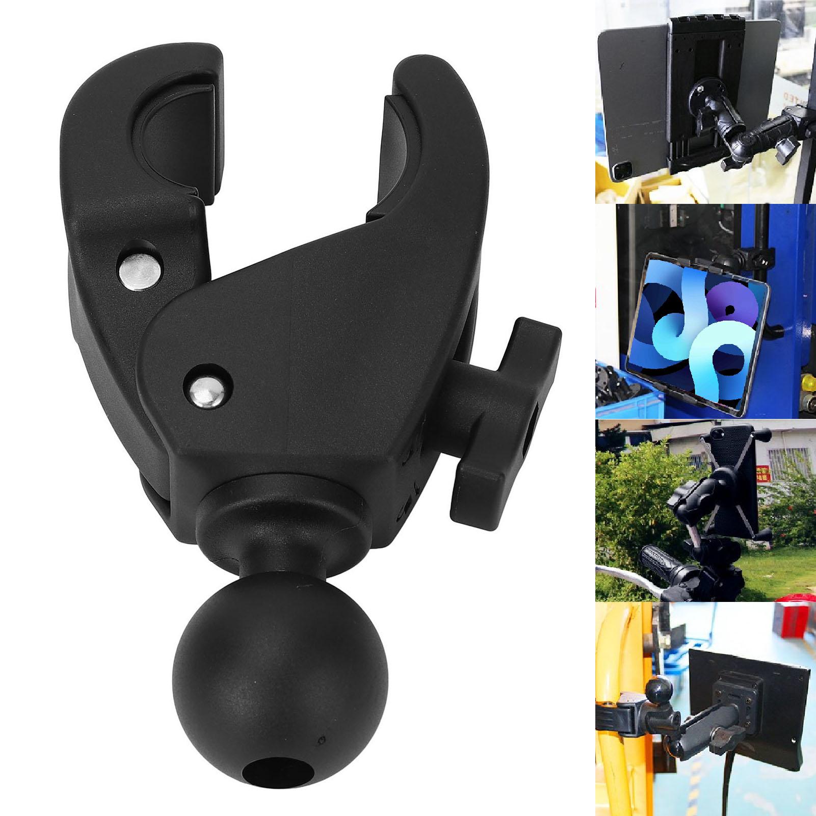 

Mount Adapter with 1.5 Inch Ball Head No Drilling Tablet Camera Phone Stand Quick Release Clamp for 2653mm Diameter