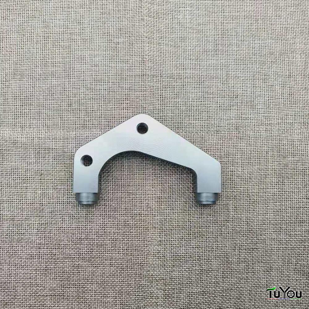 Universal CNC Motorcycle Front Brake Caliper Bracket Adapter For 200/220mm Brake Disc Rpm Adelin Frando 82mm Brake Caliper