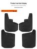 Chevrolet Colorado 2023-2025 Large Leather Mud Flaps with Fender Flares