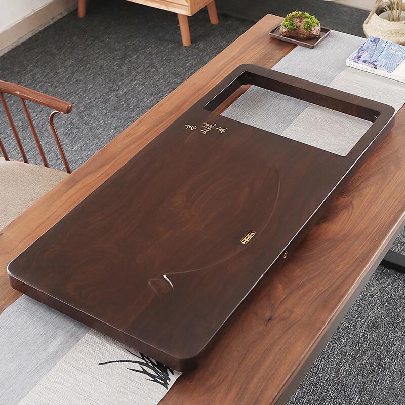 Ebony Grain Solid Wood Tea Tray