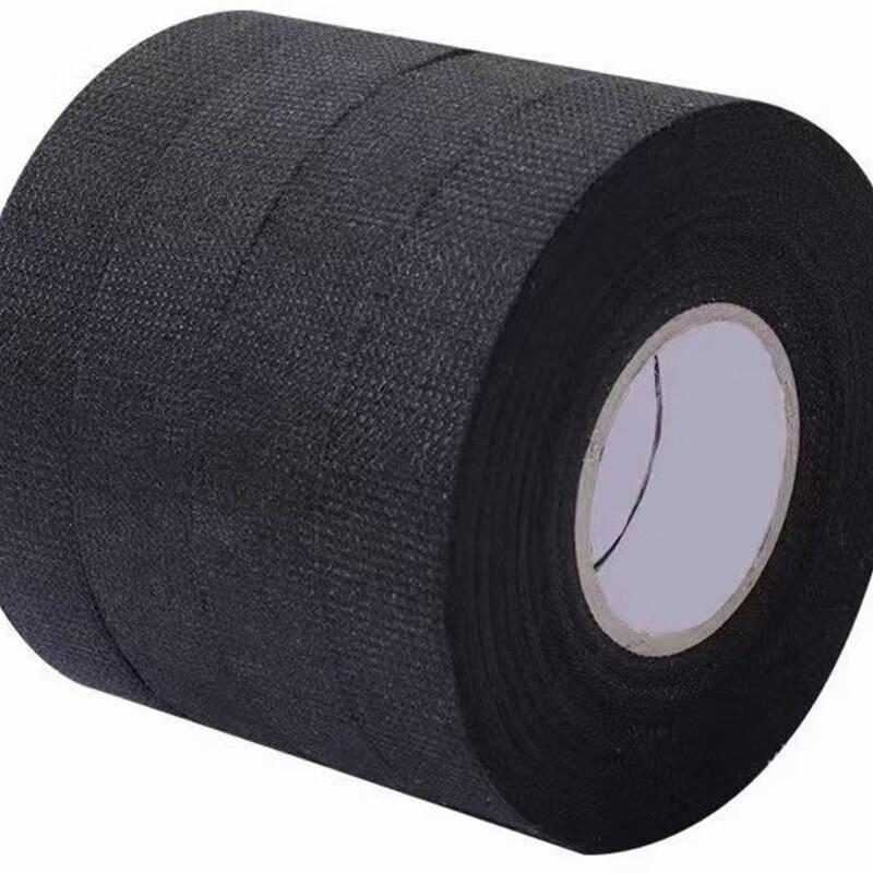 Cherntang Black Polyester Velvet Fabric Tape