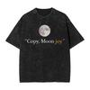 Vintage Washed T Shirt Copy Moon Joy Cotton Tshirts Artemis Ii Hippie Tee Shirt For Male Summer Y2k Funny Casual Clothes