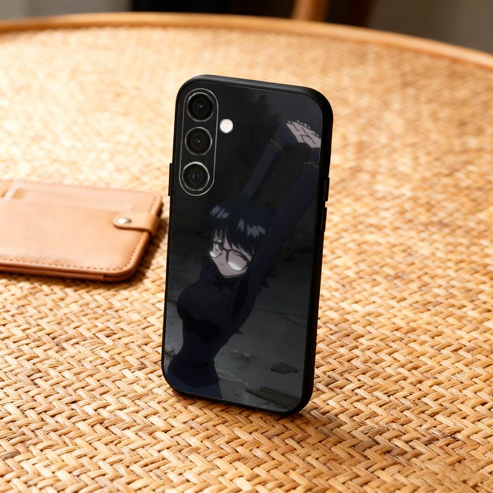 S-Shizuku H-Hunter M-Murasaki Phone Case For Samsung A73,72,71,53,52,51,22,91,80, Soft Black Cover