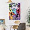 Digital Circus Wall Decor Tapestry Art For Pet Memorial Birthdaywedding Party Backdrop Family Gift