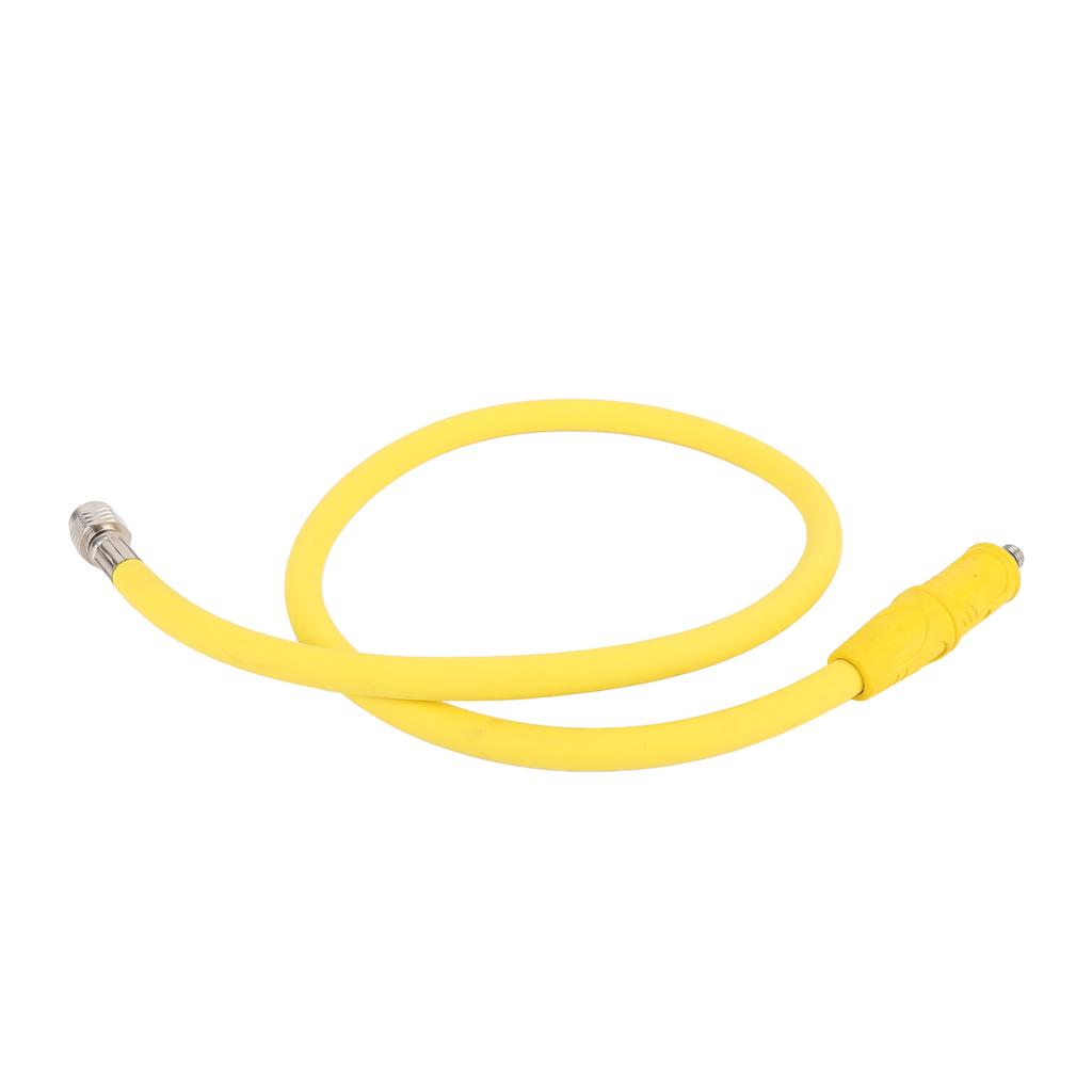 Diving Medium Pressure Hose 31.5 Inch PVC Aluminum Medium Pressure Tube for Second Stage Regulator Scuba Diving
