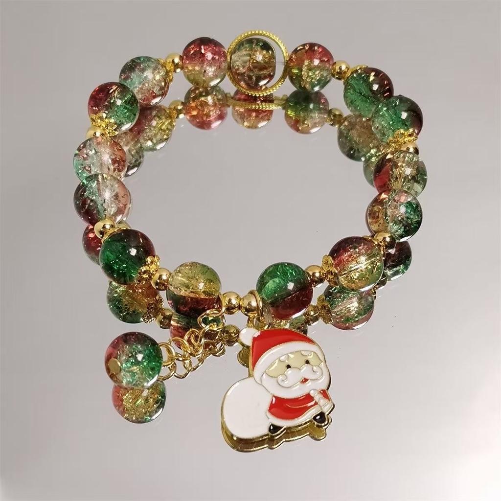 Lianlian Ruyi Bracelet Ins National Style Coloured Glaze Girlfriend Bracelet All-match High-end Antique Bracelet