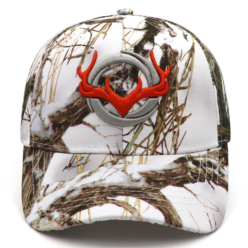 Deer Embroidered Baseball Cap With Adjustable Strap For Outdoor Sports And Sun Protection