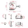 Suport de Montare pe Ghidon Motocicletă 22mm Accesoriu Citycoco Pentru Ct125 Adv 350 Cb500F R1250Gs Tiger 900