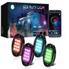 Industrial Grade Multicolor Underglow Lights Vibrant Lights Colorful Lights Changing for Unique Vehicle Decoration