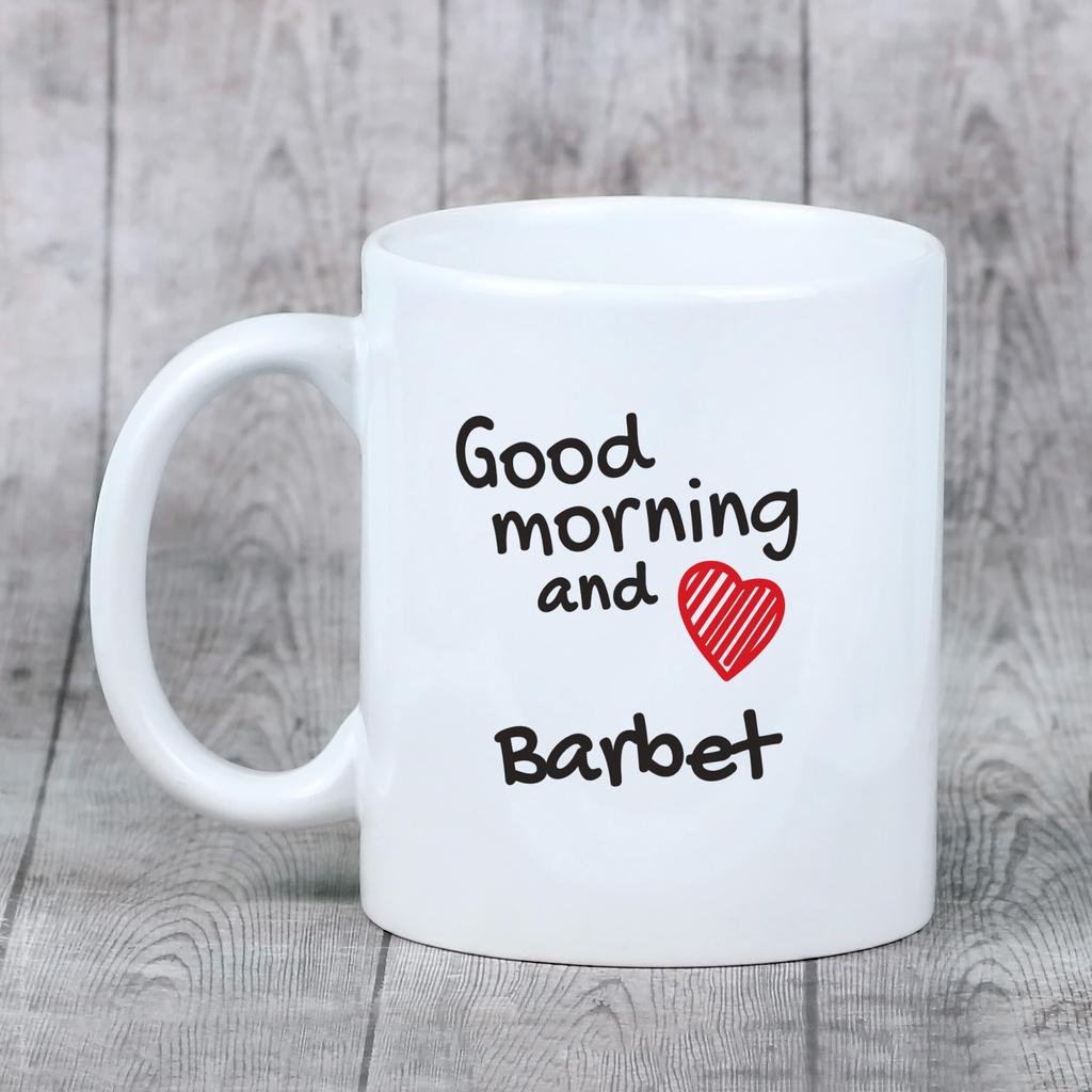 Barbet, French Water Dog - Cup with a Dog, Personalized Cup with a Print, a Classic Gift for Everyone from the Art-Dog Brand