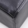 BURBERRY Shibo leather Handbag Nova Check black leather Women Used