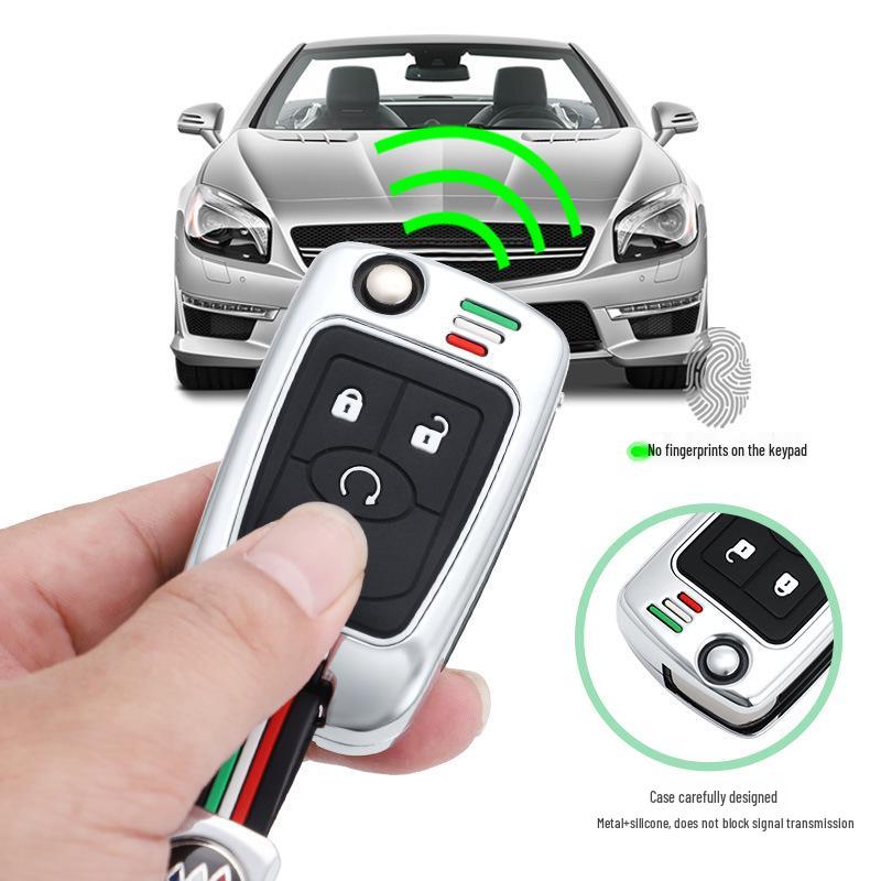 Buick Excelle Key Cover for 2015, 2008, 2011, 2013 Models - Remote Control Key Case