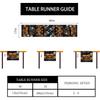 2025 Durable Halloween Table Runner Made Of Durable 100 Polyester Fabric Halloween Decor Elegant 33X183cm/33X120cm/33X275cm