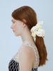 Mellotory Cloud Shirring Scrunchie (Ivory)