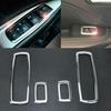 Window Lift Switch Button Cover Trim Frame For Jeep Grand Cherokee 2011+ Chrome