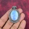 Regenbogen Opal Schmuck, 925 Sterling Silber Anhänger handgefertigter Edelstein Schmuck, Geschenke für Frau brandneuer Anhänger