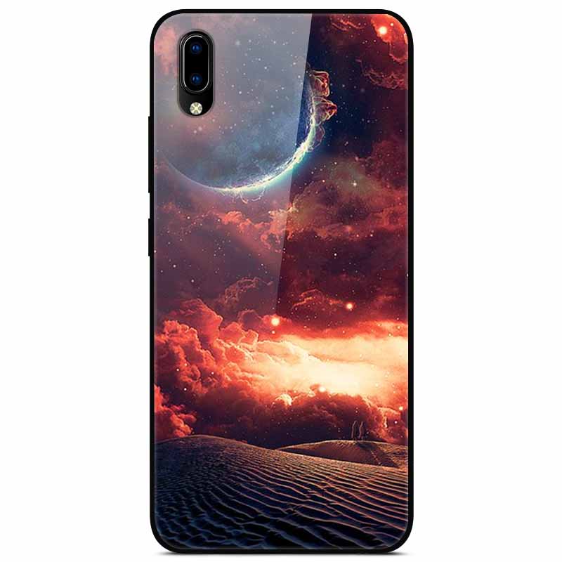 Für vivo V17 Hüllen V17 Pro Gehärtetes Glas Harte Rückseite Für Vivo V15 Pro Handyhülle Coque Für Vivo X50 Pro Lite Hülle X 50Lite