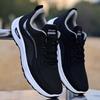 Men's shoes new breathable sports shoes mesh non-slip soft-soled running shoes fashion casual shoes platform shoes