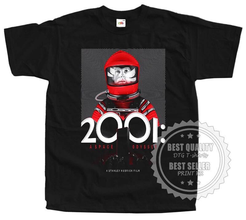 2001 A Space Odyssey T SHIRT v18 Movie Poster BLACK All Sizes S to 5XL S