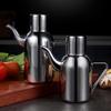 Stainless Steel Oil Dispenser Large Capacity Smooth Edges Easy Clean Kitchen Seasoning Bottle For Oil Soy Sauce