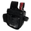 SK11 Nail Bag with Holder, Reinforced Bottom, Black Camouflage Fabric, and Unique Belt Loops, PRO-RD15 Camouflage Black