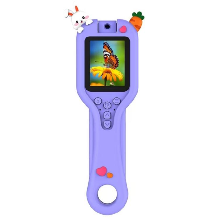 Childrens Handheld Microscope With Screen 180° Photo Video Capture LED Light Portable Science Kit For Outdoor Classroom Experiments