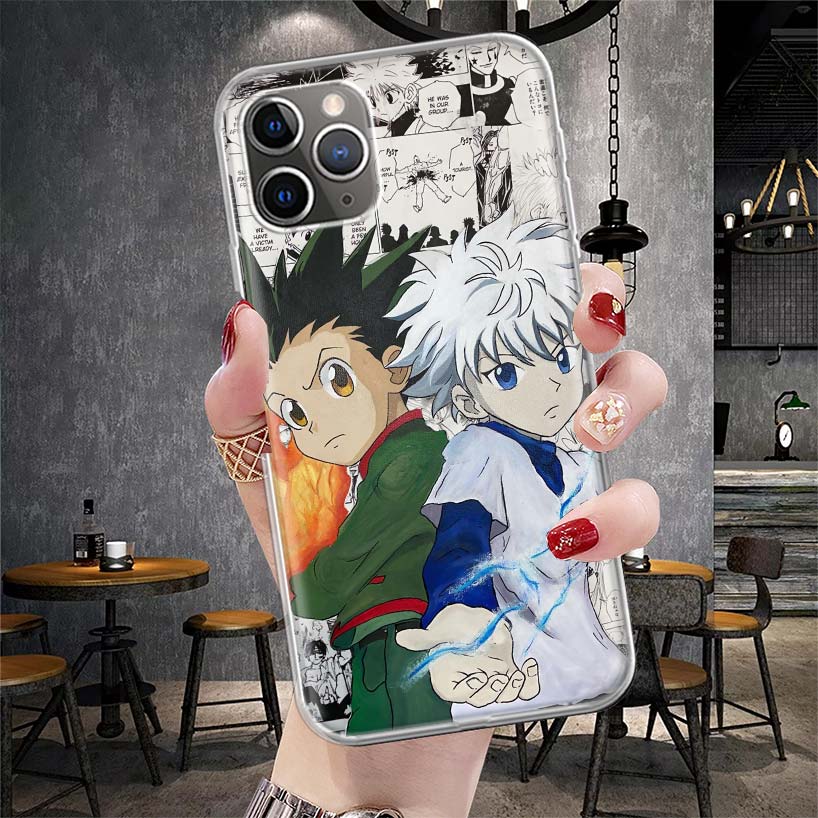 Anime Hunter HXH Soft Phone Case For IPhone 11 17 Air 16E 16 Pro Max 15 + 14 Plus 13 Mini 12 Apple 7 SE 8 Fundas Coque 11 17 Air