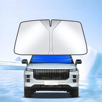 For Jaecoo J7 2026 2026 Car Windshield Sun Shade Blocks UV Ray Reflector Auto Window Visor Shield Cover Foldable Parasol 1 Piece