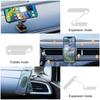 Metall Magnetische Auto Handy Halter Klapp Magnet Handy Ständer in Auto GPS Unterstützung Für iPhone Xiaomi 360 ° Drehbare Moun