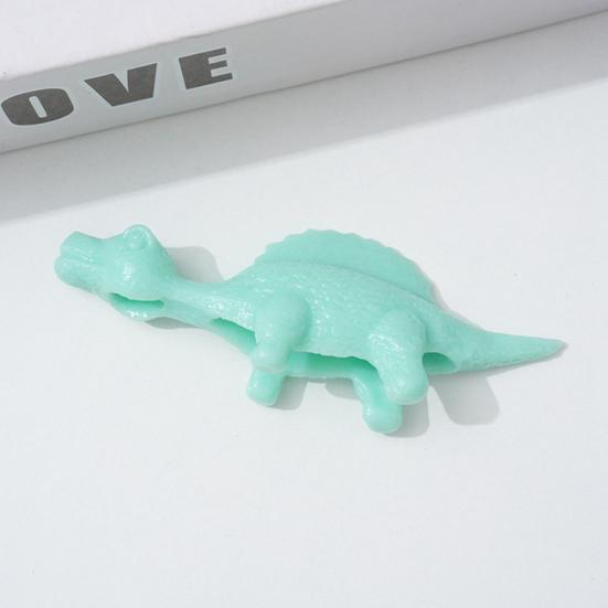 5Pcs Sling Shot Dinosaur Finger Toy Sticky Dino Launching Toy Anxiety Stress Relief Stretchy Flying Dinosaur Toy Tricky Props Party Favors