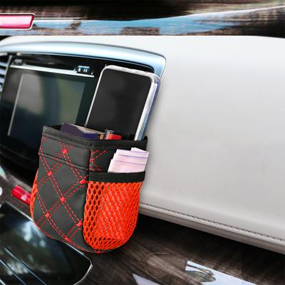 Portaoggetti per Bocchetta d'Aria Auto Tasca Portaoggetti per Auto Porta Telefono Contenitore