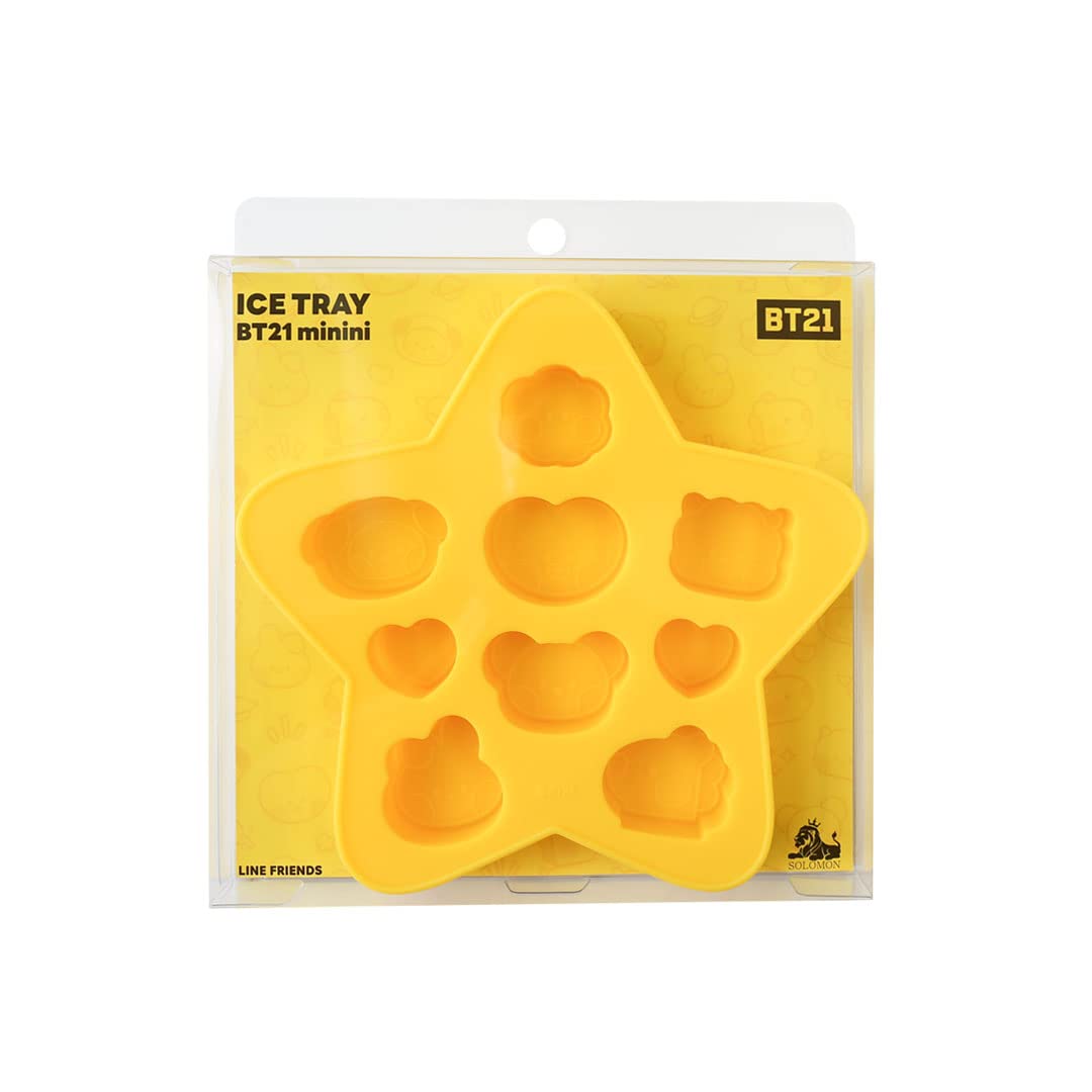 

Solomon Shoji BT21 minini ice tray ICE TRAY (YELLOW)
