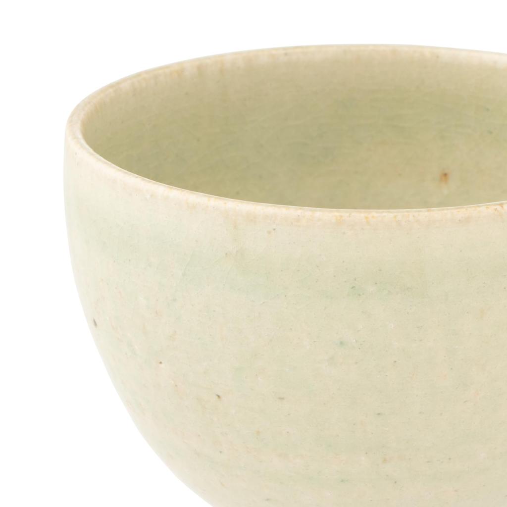 Marui Seito Shigaraki Ware Hechimon Small Bowl, Diameter 9cm, White, Bidro, Cream, MR-3-4108