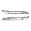 B97A-Automobile Front Bumper Grille Fog Lamp Cover For C GLK 2048853474 Silver Right Accessories