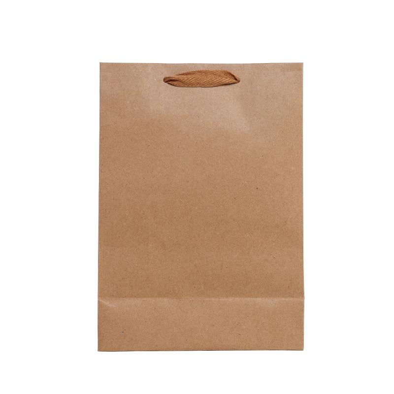 TaTanice Kraft Paper Gift Bags, File Management Handbags, Birthday Gift Bags, Packaging Bags, Tote Bags, Large Vertical Version, Pack of Five