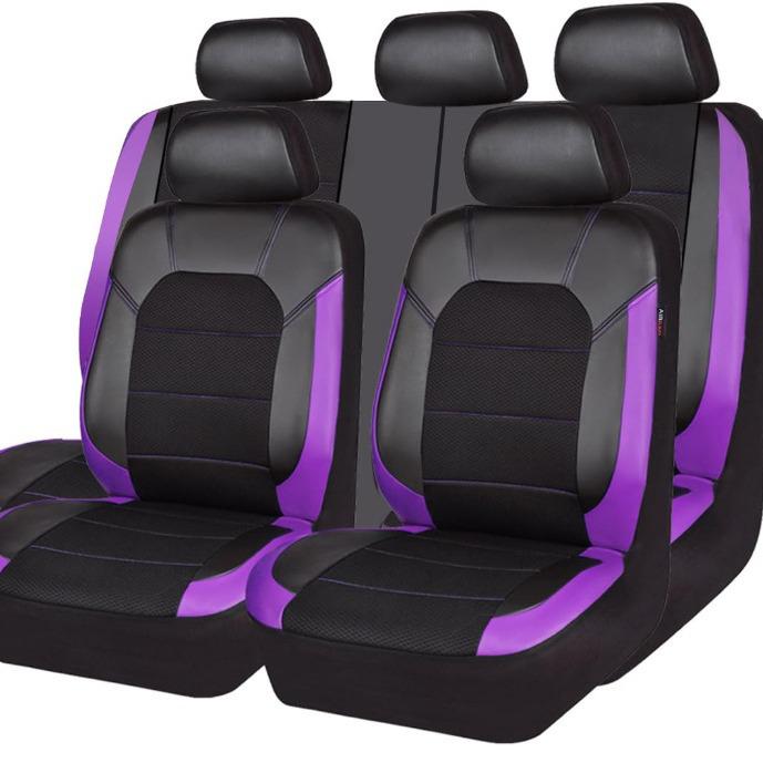 Mexico Cross-Border Car Seat Cover - Sandwich Stitching PU Leather