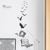 Naklejka ścienna PVC Wodoodporna samoprzylepna Mocna lepkość Wymienna naklejka na książkę Mural Dekoracja okien i drzwi