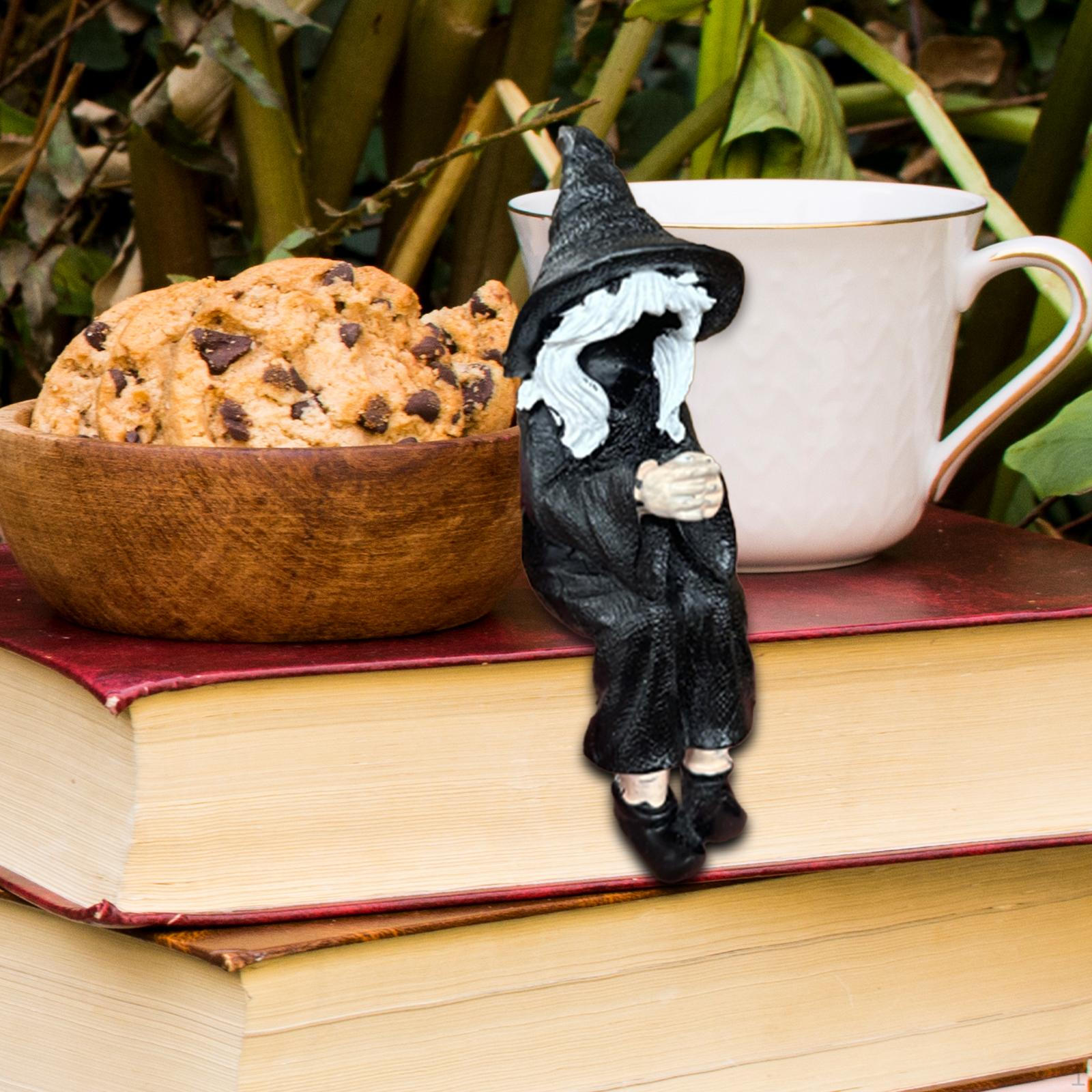 

Witch Incense Burner, Holder Ornament, Sculpture Collectible Halloween Decoration