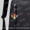 Cartoon Pixel Fairy Keychains for Accessories Bag Charm Stella Musa Tecna Magical Girl Fairies Keyrings Jewelry Friends Gifts