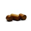Premium Quality Ring Stand Solid Wood Jewelry Display Cylindrical Ring Holder 3Pcs Set Diamond Jewelry Props