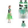 Enchanting Princess Anna Costume With Soft Tulle Layers